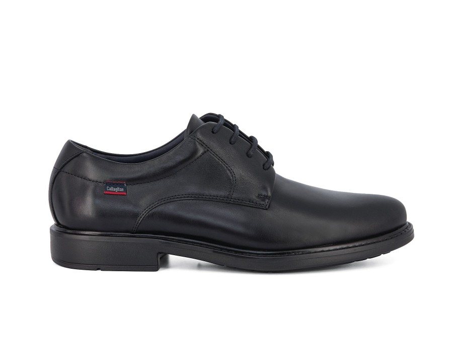 Man CALLAGHAN Lace-Ups | Criston Black | Peter Sheppard Footwear