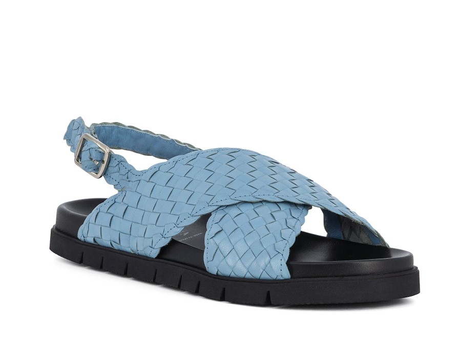 Woman PONS QUINTANA Sandals | Mandy Light Blue | Peter Sheppard Footwear