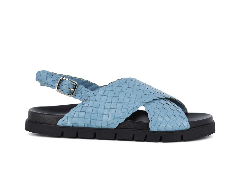 Woman PONS QUINTANA Sandals | Mandy Light Blue | Peter Sheppard Footwear