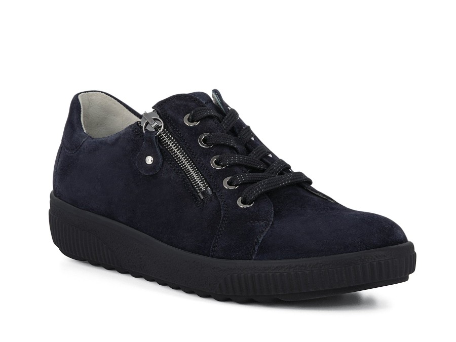 Woman WALDLAUFER Sneakers | Wiska Navy | Peter Sheppard Footwear