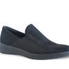 Woman MUNRO Slip-Ons | Clay Black | Peter Sheppard Footwear