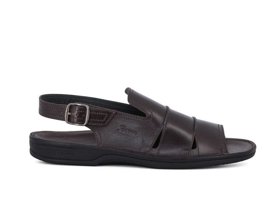 Man SIOUX Sandals | Venezuela Bordeaux | Peter Sheppard Footwear