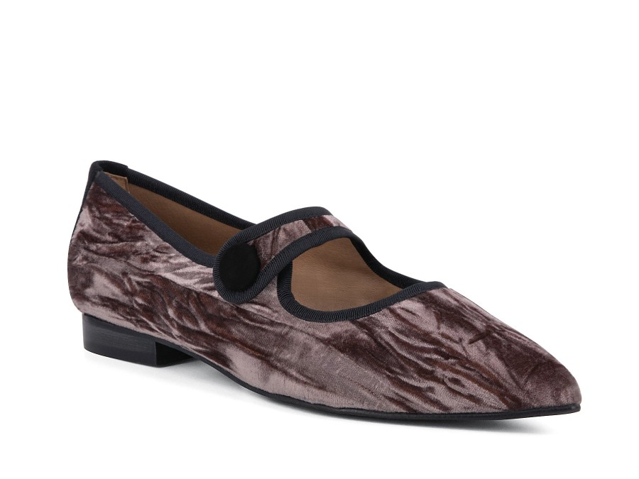 Woman LODI Ballerina Flats | Lilliana Dusty Pink | Peter Sheppard Footwear