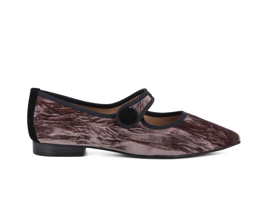 Woman LODI Ballerina Flats | Lilliana Dusty Pink | Peter Sheppard Footwear