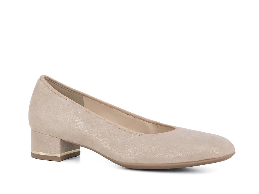 Woman ARA Heels | 21838 Sand | Peter Sheppard Footwear