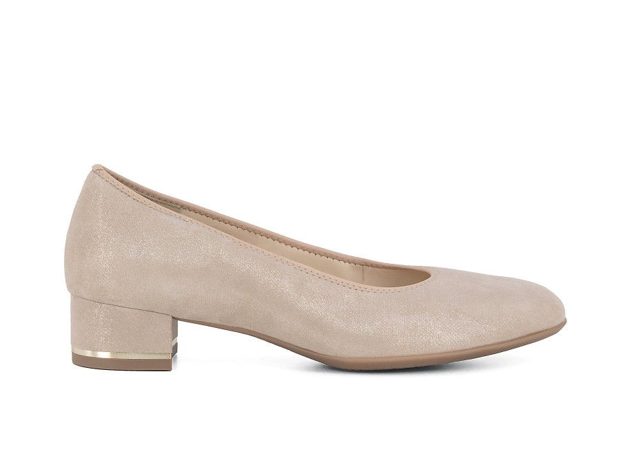 Woman ARA Heels | 21838 Sand | Peter Sheppard Footwear