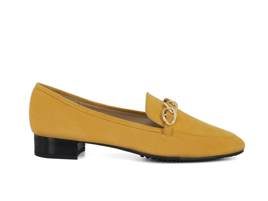 Woman BRUNATE Slip-Ons | Bolten Mustard | Peter Sheppard Footwear