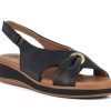 Woman SUSIMODA Sandals | Sterio Black | Peter Sheppard Footwear