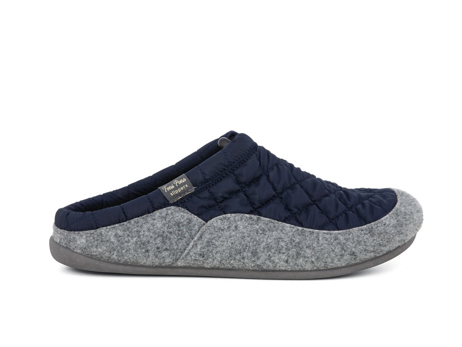 Man TONI PONS Slippers | Nadir Navy | Peter Sheppard Footwear