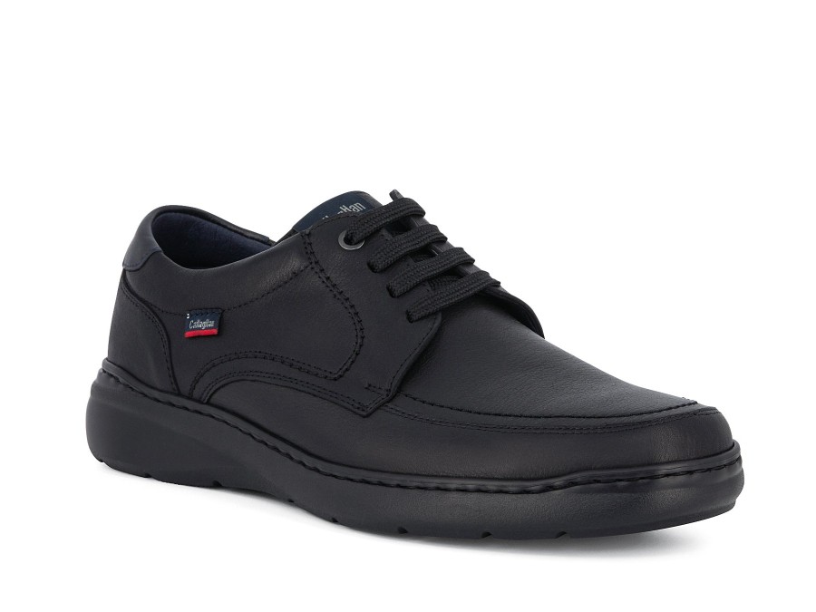 Man CALLAGHAN Lace-Ups | Carlos 2 Black | Peter Sheppard Footwear