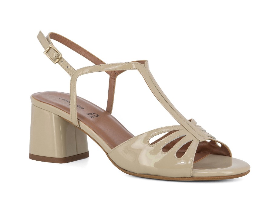 Woman LINEA UNO Sandals | Lamerton Soft Blush | Peter Sheppard Footwear