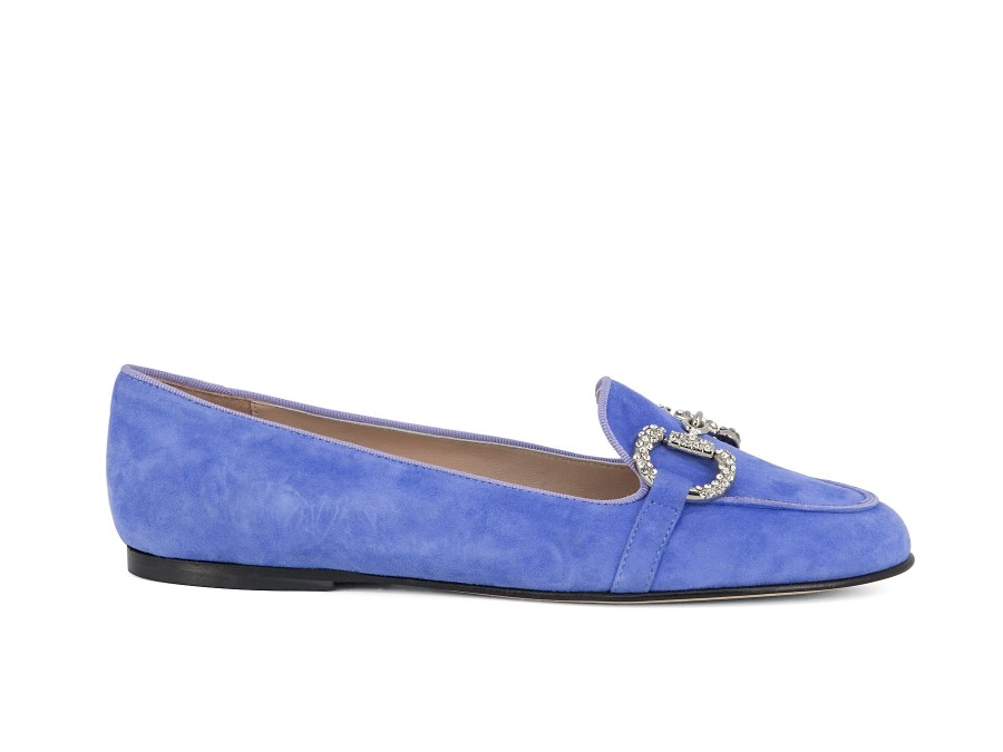 Woman STATUS Ballerina Flats | Sarvi Lilac | Peter Sheppard Footwear