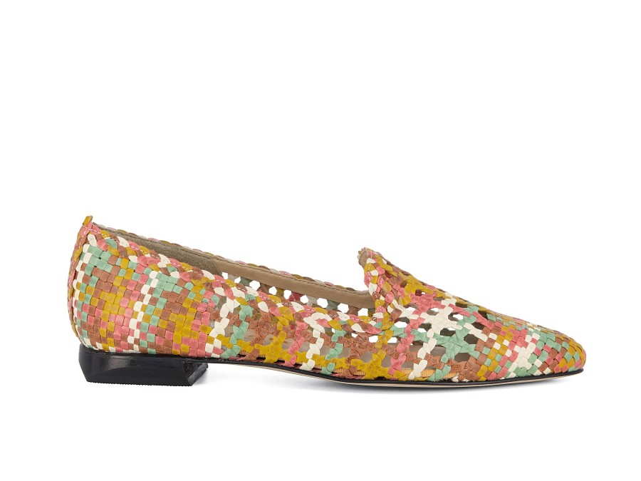 Woman BRUNATE Ballerina Flats | Buriano Confetti | Peter Sheppard Footwear