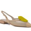 Woman HUGO SHEPPARD Ballerina Flats | Donalda Nude | Peter Sheppard Footwear