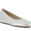 Woman LUCA GROSSI Wedges | Logan Silver Metallic | Peter Sheppard Footwear