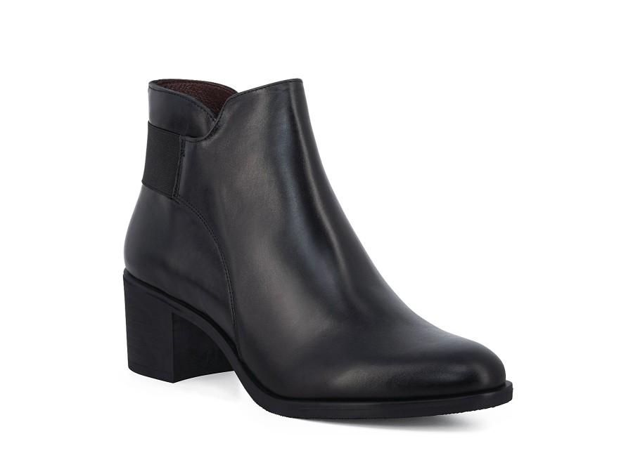 Woman HUGO SHEPPARD Ankle Boots | Buffalo Black | Peter Sheppard Footwear