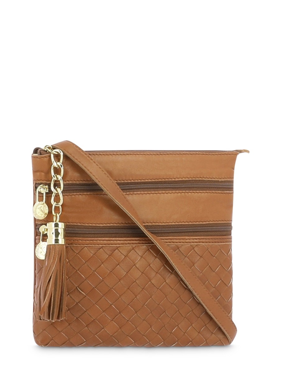 Woman BISBAGS Handbags & Wallets | Hb Buti Cognac | Peter Sheppard Footwear