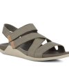 Woman THINK! Sandals | Tarmac Light Taupe | Peter Sheppard Footwear