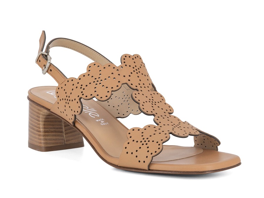 Woman LE GAZZELLE Heels | Lapaz 2 Natural | Peter Sheppard Footwear