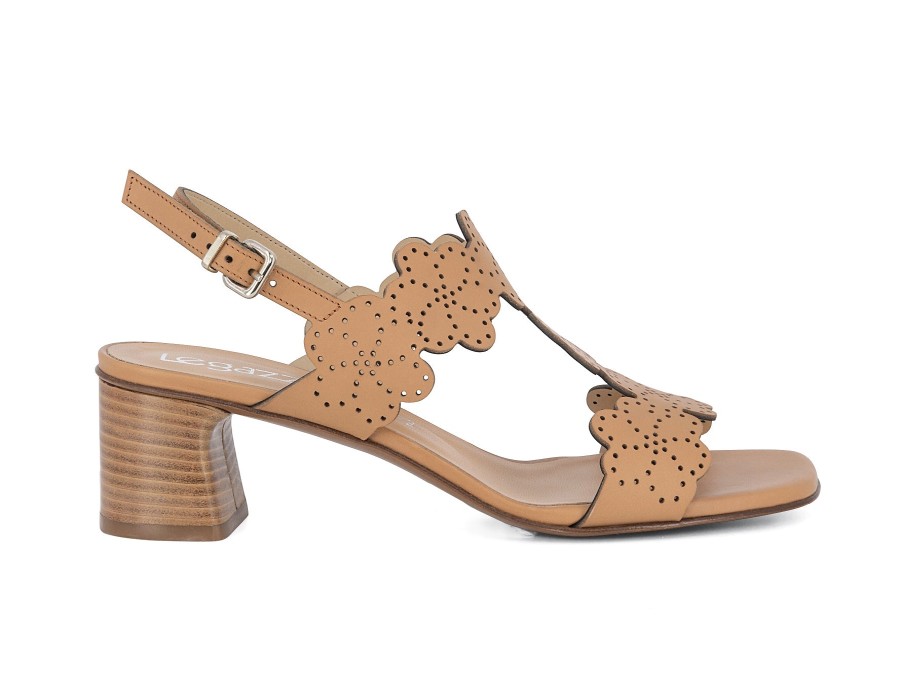 Woman LE GAZZELLE Heels | Lapaz 2 Natural | Peter Sheppard Footwear