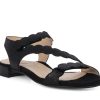 Woman PIESANTO Sandals | Pusa Black | Peter Sheppard Footwear