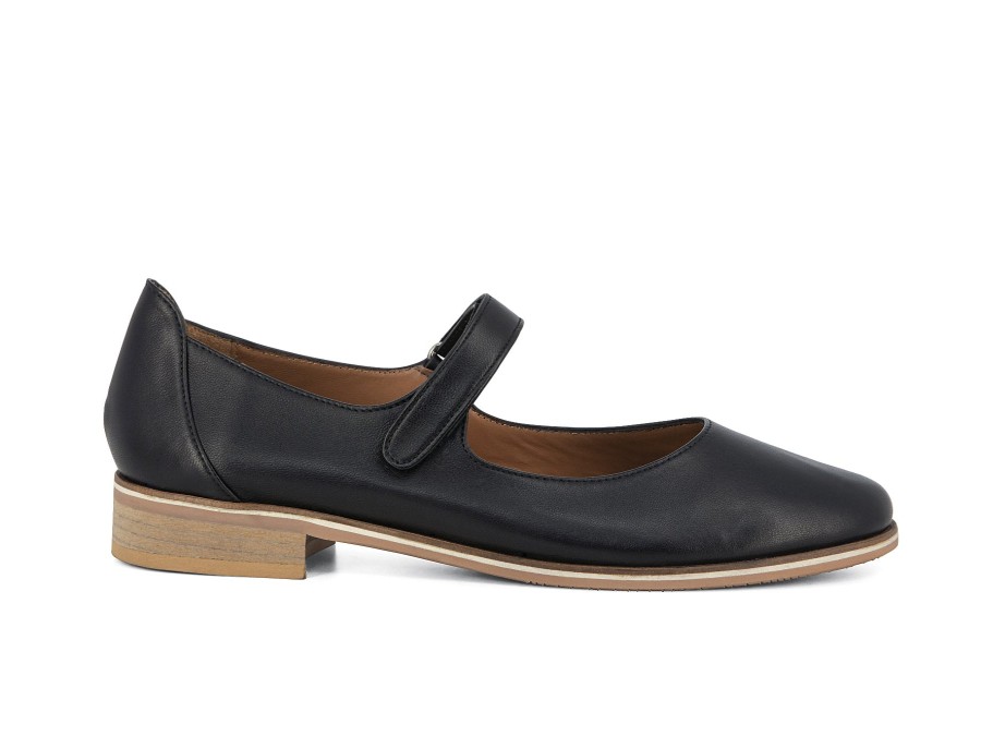 Woman EVERYBODY Mary Janes | Alassio Black | Peter Sheppard Footwear