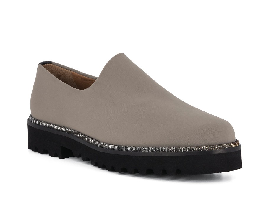 Woman VIA MERCANTI Slip-Ons | Vuola Light Taupe | Peter Sheppard Footwear