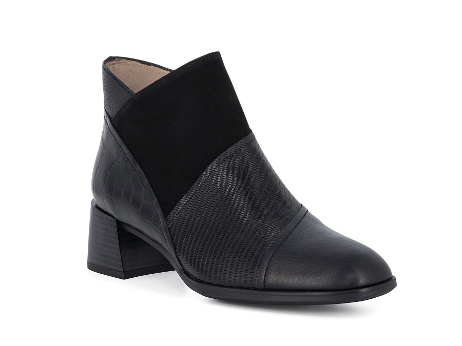 Woman HISPANITAS Ankle Boots | Hedalga Black | Peter Sheppard Footwear