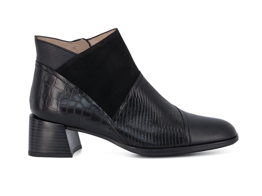 Woman HISPANITAS Ankle Boots | Hedalga Black | Peter Sheppard Footwear