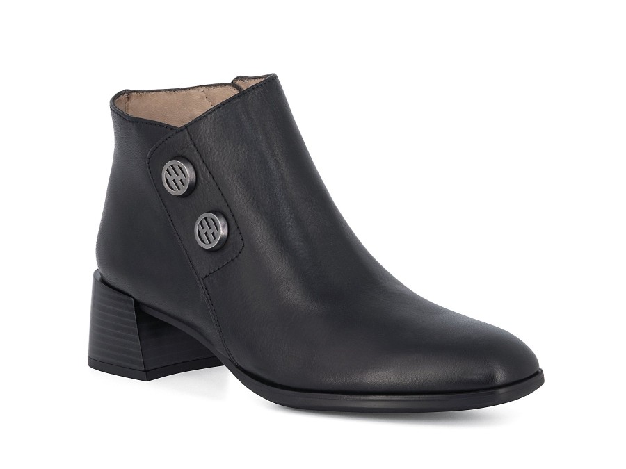 Woman HISPANITAS Ankle Boots | Harker Black | Peter Sheppard Footwear