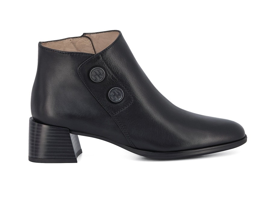 Woman HISPANITAS Ankle Boots | Harker Black | Peter Sheppard Footwear