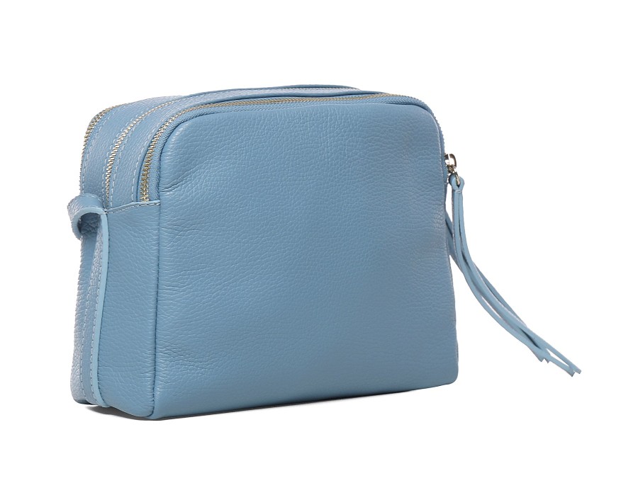 Woman INNUE HANDBAGS Handbags & Wallets | Hb T172 Mid Blue | Peter Sheppard Footwear