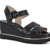 Woman LUCA GROSSI Sandals | Lessie Black | Peter Sheppard Footwear