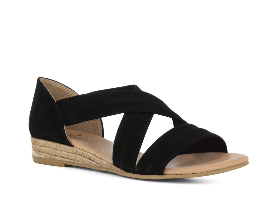 Woman PINAZ Sandals | Sardenia Black | Peter Sheppard Footwear