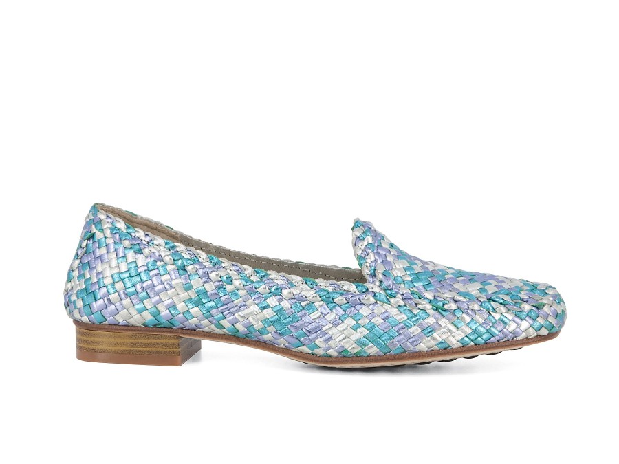 Woman SORELLE BENSONI Loafers | Keara Silver Multi | Peter Sheppard Footwear