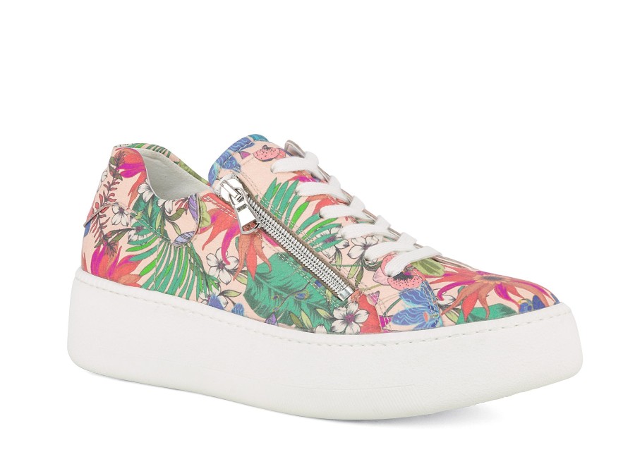 Woman WALDLAUFER Sneakers | Wetzlar Pink Floral | Peter Sheppard Footwear