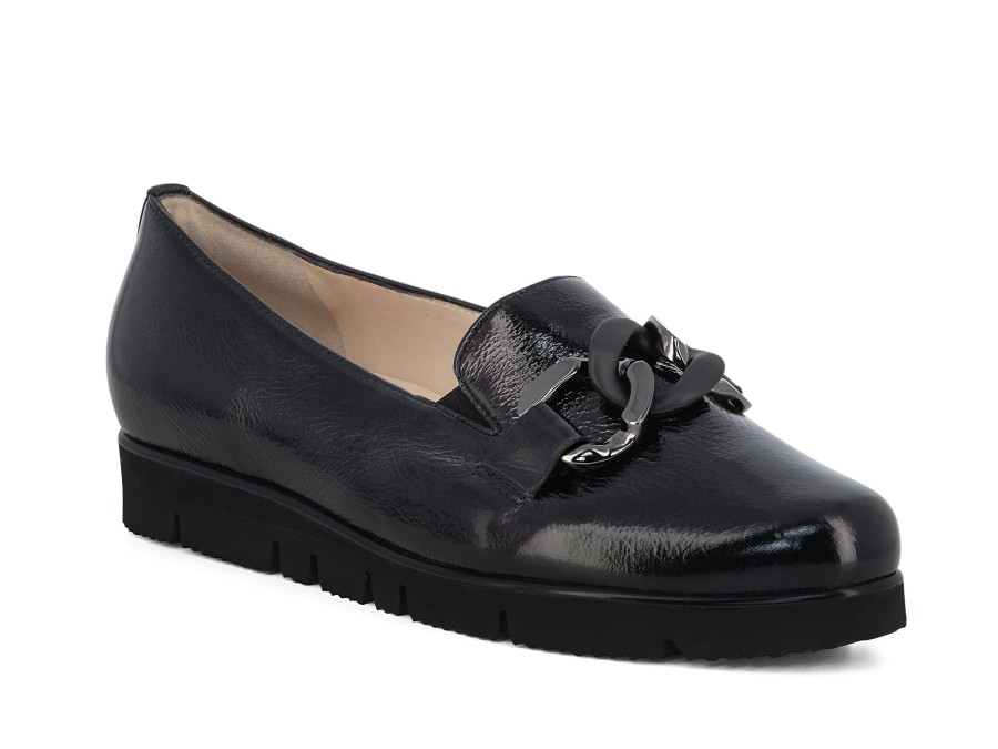 Woman HASSIA Slip-Ons | 4-30 1537 Black | Peter Sheppard Footwear