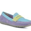 Woman SIOUX Loafers | Carson Lavender~Sky | Peter Sheppard Footwear