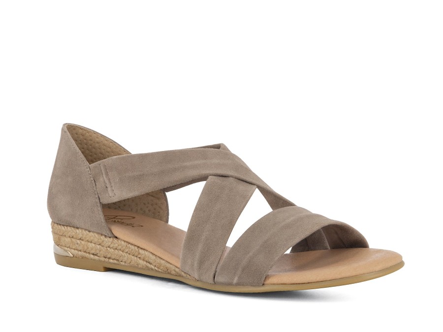 Woman PINAZ Sandals | Sardenia Taupe | Peter Sheppard Footwear