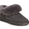 Woman EMU Slippers | Mintaro Charcoal | Peter Sheppard Footwear