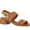 Woman PAS DE ROUGE Sandals | Pegli Tan | Peter Sheppard Footwear