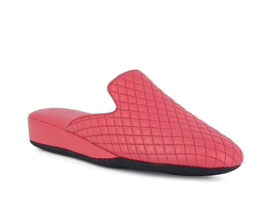 Woman GEDA SLIPPERS Slippers | Villas Rose Pink | Peter Sheppard Footwear