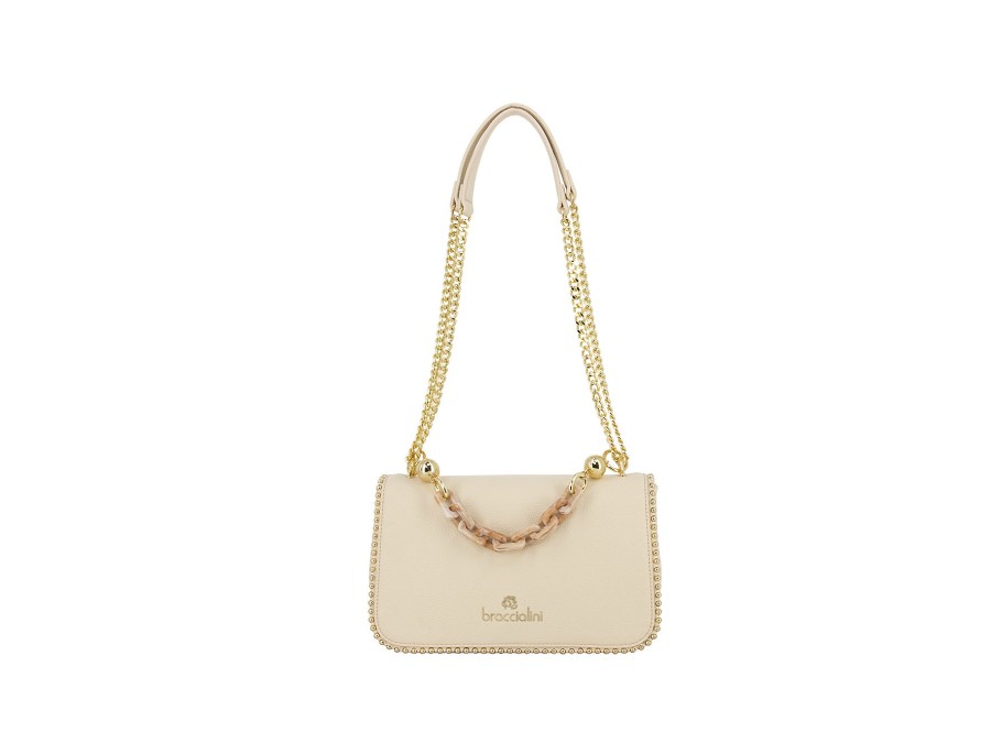 Woman BRACCIALINI HANDBAGS Handbags & Wallets | Hb 17160 Cream | Peter Sheppard Footwear