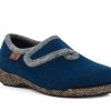 Woman HARTJES Slippers | Stone Mid Blue | Peter Sheppard Footwear