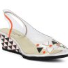 Woman AZUREE Wedges | Moti Multi Orange | Peter Sheppard Footwear