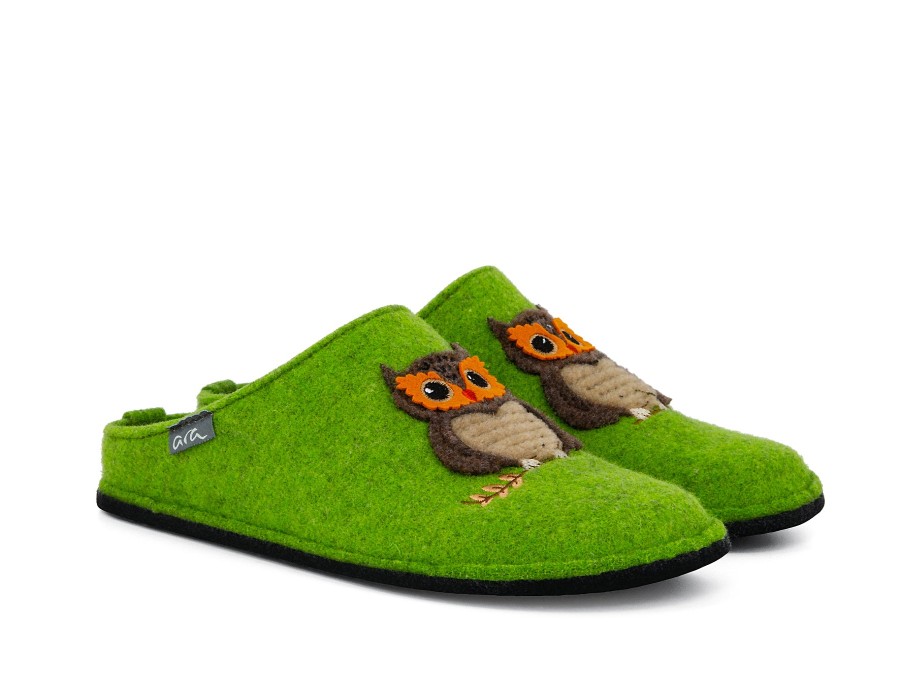 Woman ARA Slippers | 29961 Green | Peter Sheppard Footwear