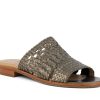 Woman SIOUX Slides | Cosmina Pewter | Peter Sheppard Footwear