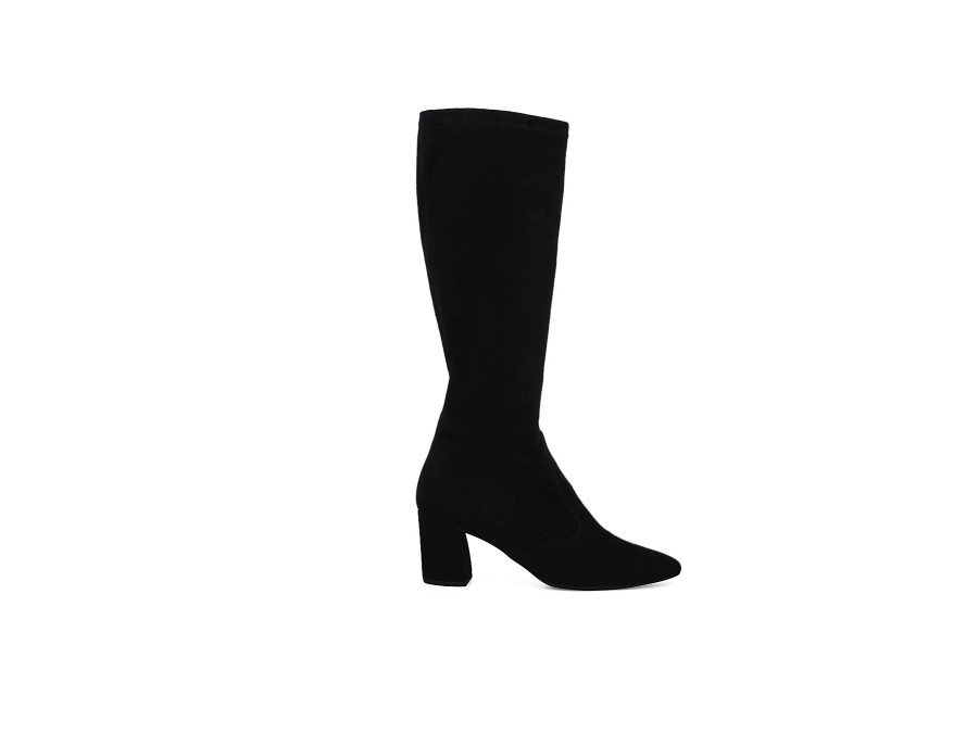 Woman HOGL Long Boots | Hilaree Black | Peter Sheppard Footwear