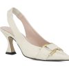 Woman HUGO SHEPPARD Heels | Magdalen Off White | Peter Sheppard Footwear