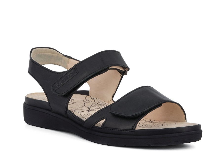 Woman GANTER Sandals | Giuliana Black | Peter Sheppard Footwear